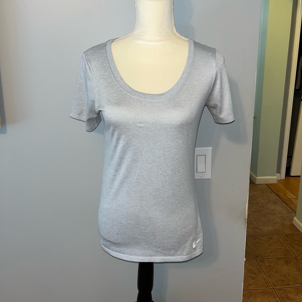 Nike womens shirt Dri fit extra small blue